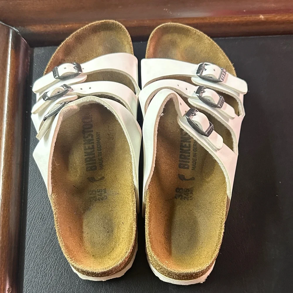 Birkenstock White Sandals